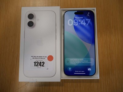 Lot 1041 - Apple iPhone 17, White, 256GB, model A3520, boxed