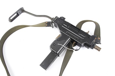 Lot 1651 - (S37) Airsoft Micro Uzi Pistol by Action Arms