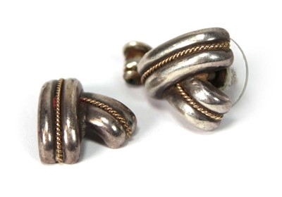Lot 524 - A pair of Tiffany & Co. silver and parcel gilt...