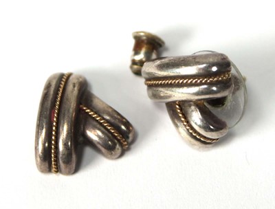 Lot 524 - A pair of Tiffany & Co. silver and parcel gilt...