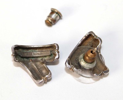 Lot 524 - A pair of Tiffany & Co. silver and parcel gilt...