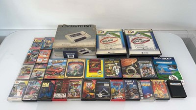 Lot 1016 - Qty of Commodore 64 games and C2N Cassette Unit