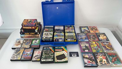 Lot 1018 - Large qty of mainly Spectrum 48k/128k games to...