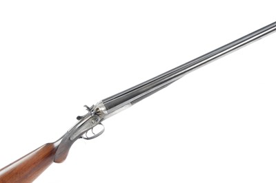Lot 1805 - (S2) 12 bore English Double Hammer Gun, 30 ins...