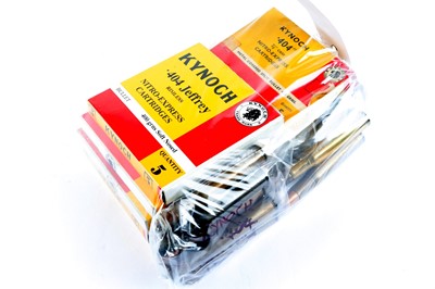 Lot 2537 - (S1) 56 x .404 Jeffrey rifle cartridges,...