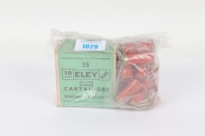 Lot 1029 - 44 x 10 bore blank cartridges, mostly Eley...