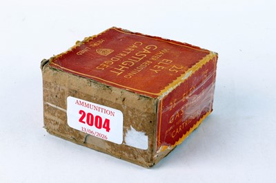 Lot 2004 - (S2) 25 x 10 bore Eley Gastight No. 4 shot...