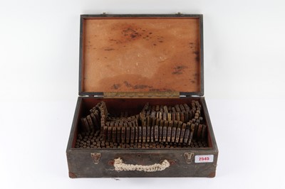 Lot 2545 - Wooden box containing large quantity of 7.62mm...