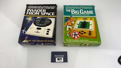 Lot 1027 - Grandstand Invader From Space game and...
