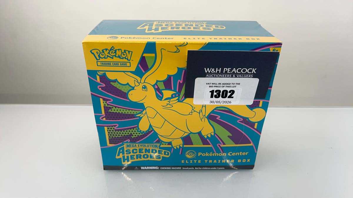 Lot 1302 - Pokémon TCG: Mega Evolution - Ascended Heroes...