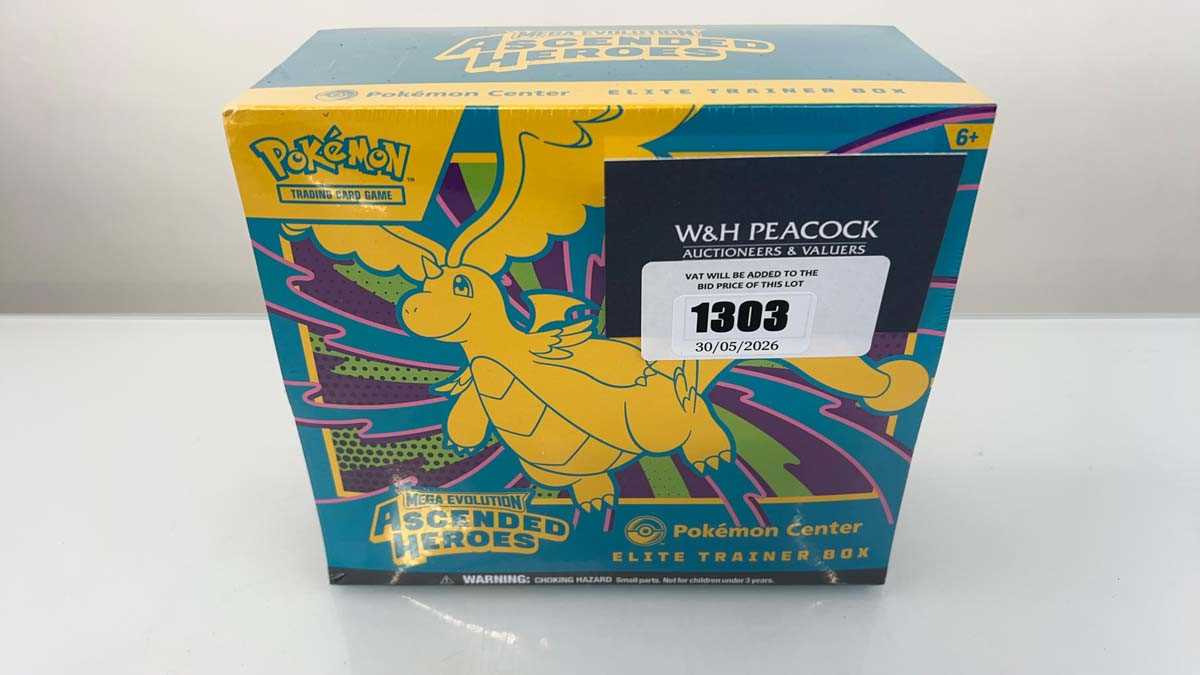Lot 1303 - Pokémon TCG: Mega Evolution - Ascended Heroes...