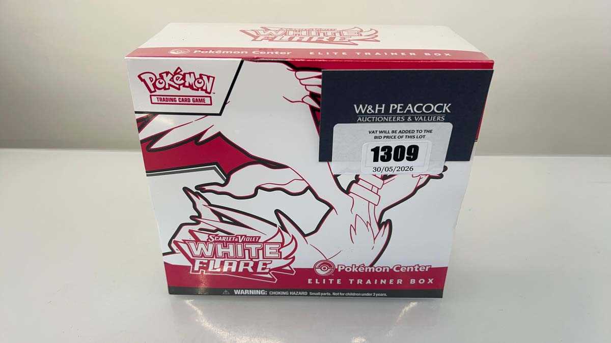 Lot 1309 - Pokémon TCG: Scarlet & Violet - White Flare...