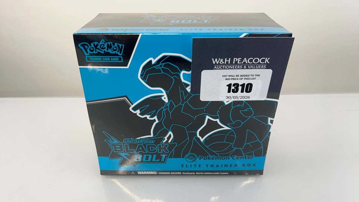 Lot 1310 - Pokémon TCG: Scarlet & Violet - Black Bolt...
