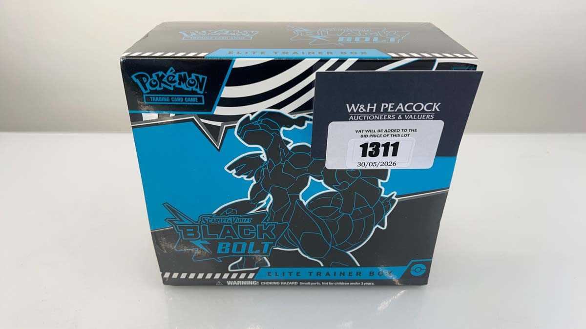Lot 1311 - Pokémon TCG: Scarlet & Violet - Black Bolt...
