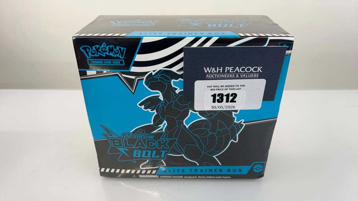 Lot 1312 - Pokémon TCG: Scarlet & Violet - Black Bolt...