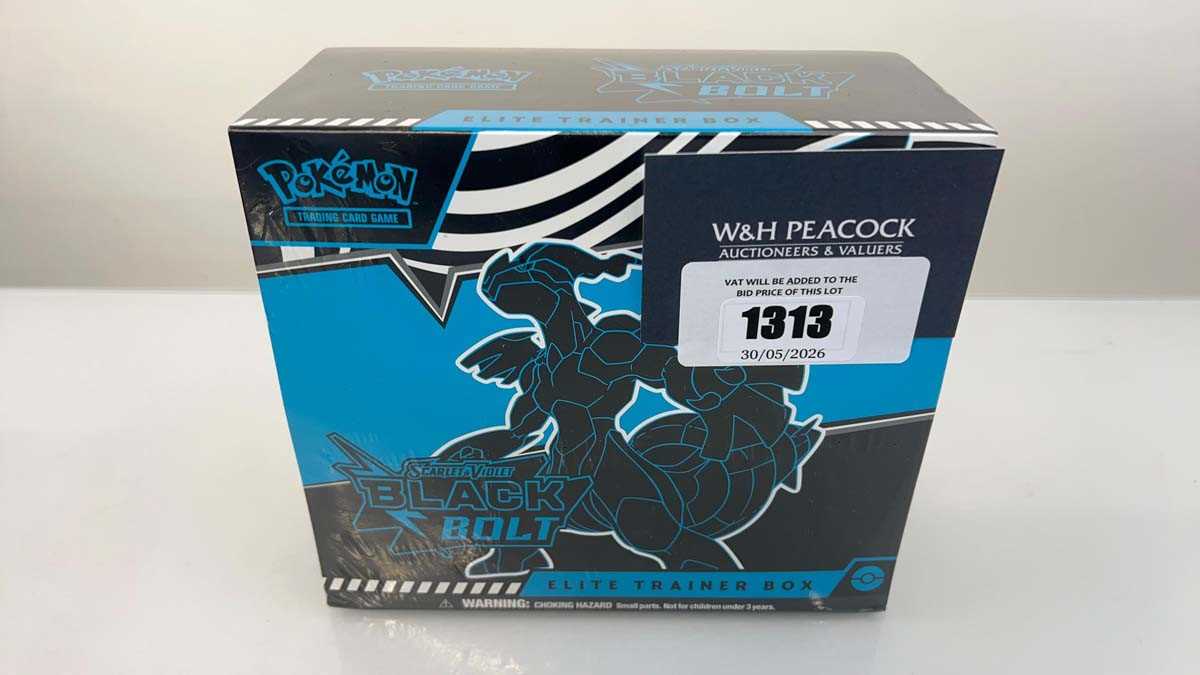 Lot 1313 - Pokémon TCG: Scarlet & Violet - Black Bolt...
