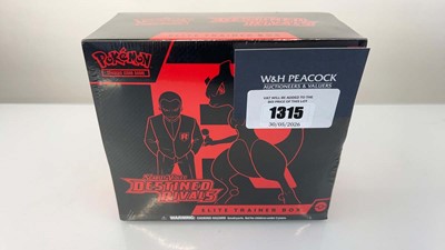 Lot 1315 - Pokémon TCG: Scarlet & Violet - Destined...