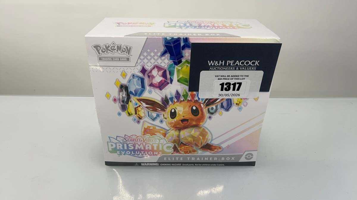 Lot 1317 - Pokémon TCG: Scarlet & Violet - Prismatic...
