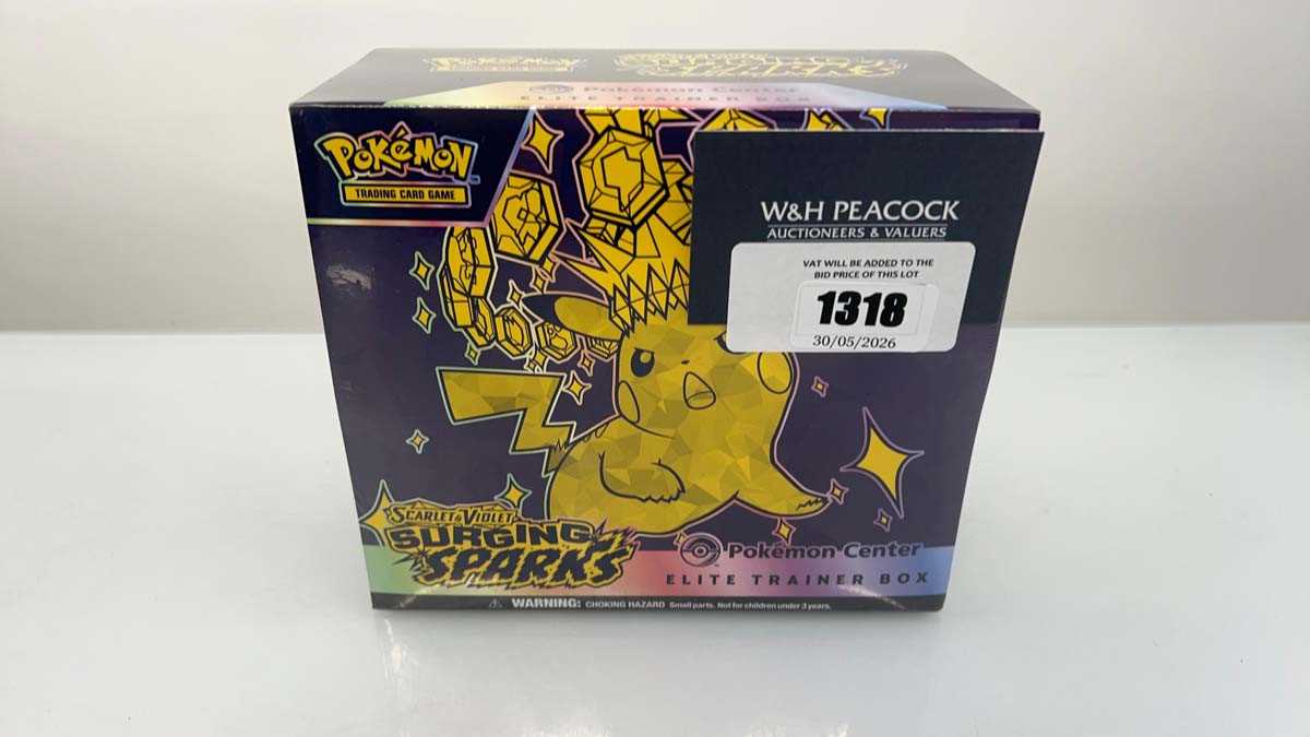 Lot 1318 - Pokémon TCG: Scarlet & Violet - Surging Sparks...