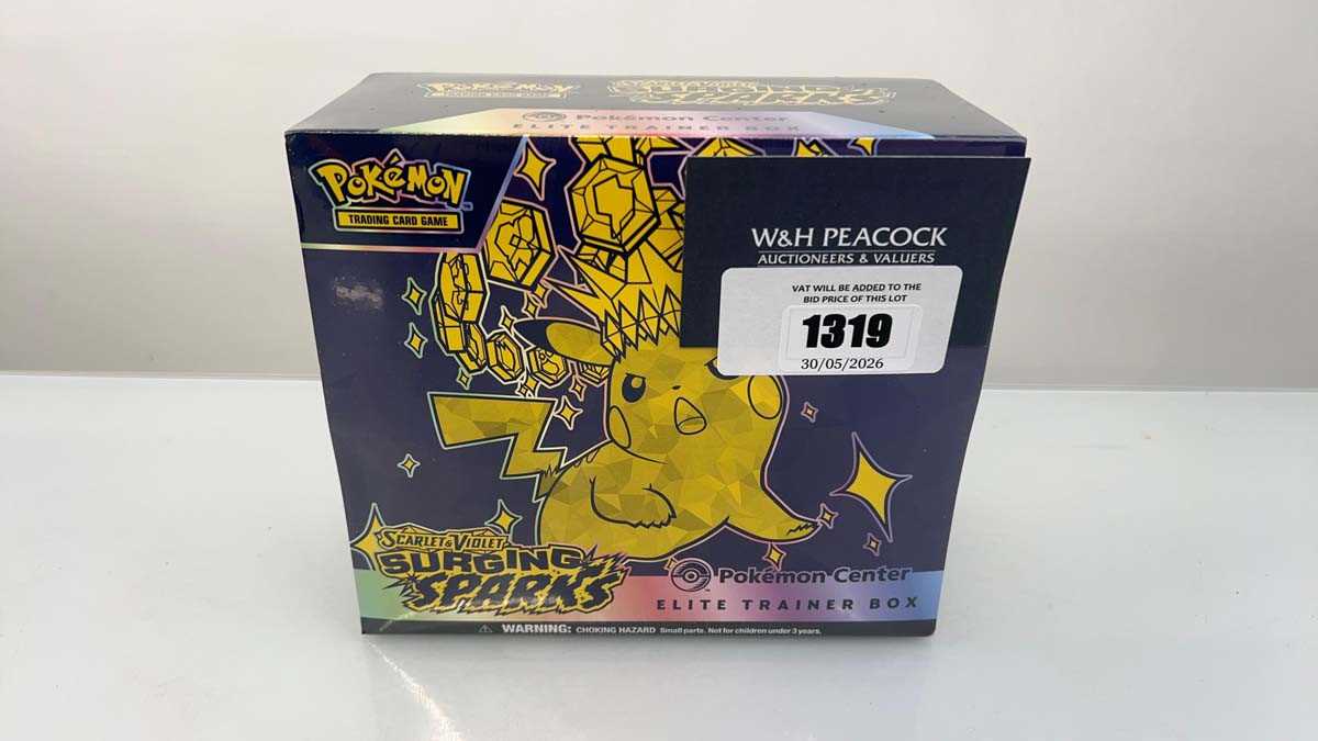 Lot 1319 - Pokémon TCG: Scarlet & Violet - Surging Sparks...