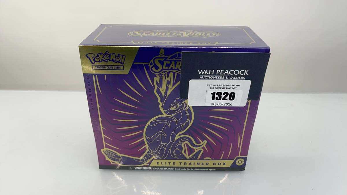 Lot 1320 - Pokémon TCG: Scarlet & Violet Elite Trainer Box