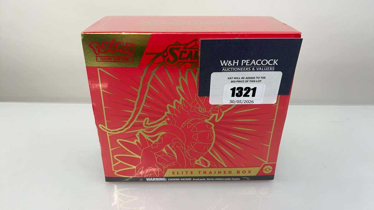 Lot 1321 - Pokémon TCG: Scarlet & Violet Elite Trainer Box