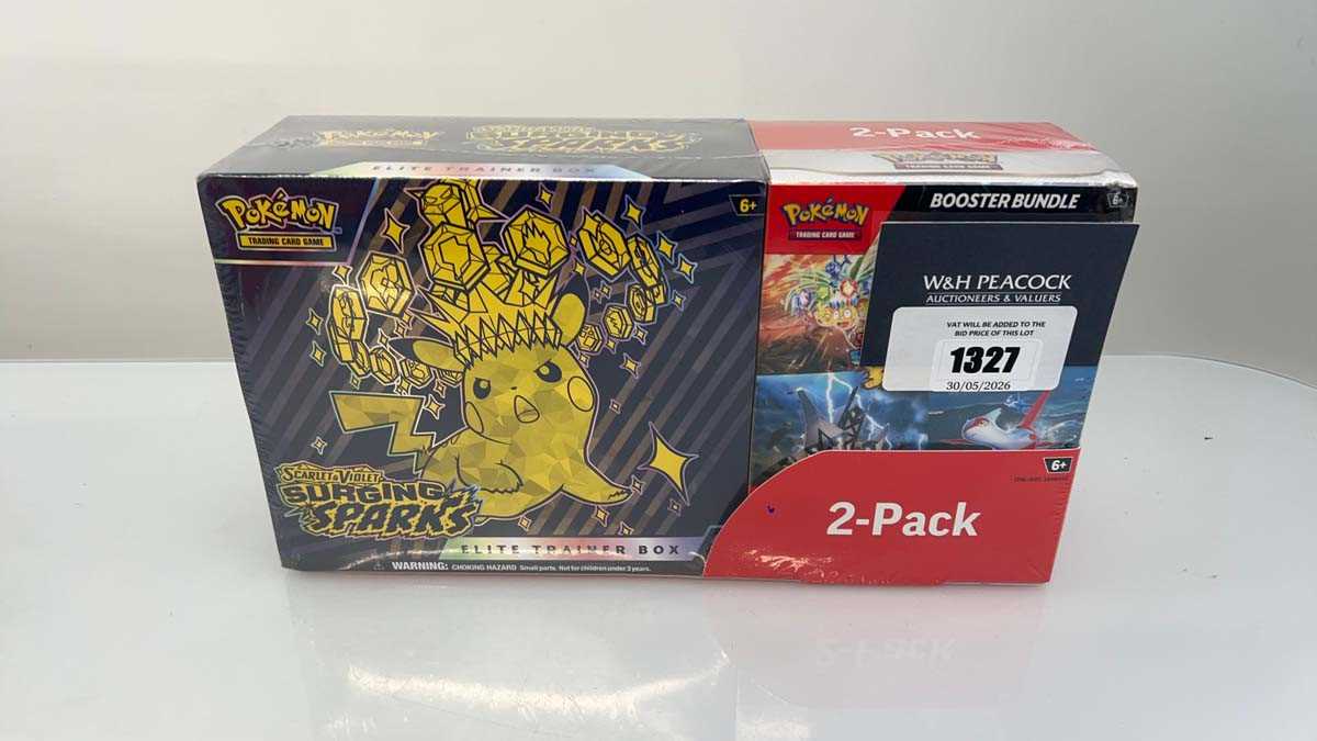 Lot 1327 - Pokémon TCG: Scarlet & Violet - Surging Sparks...