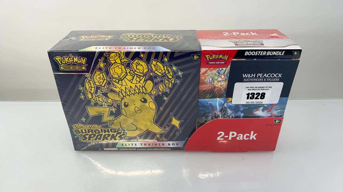 Lot 1328 - Pokémon TCG: Scarlet & Violet - Surging Sparks...