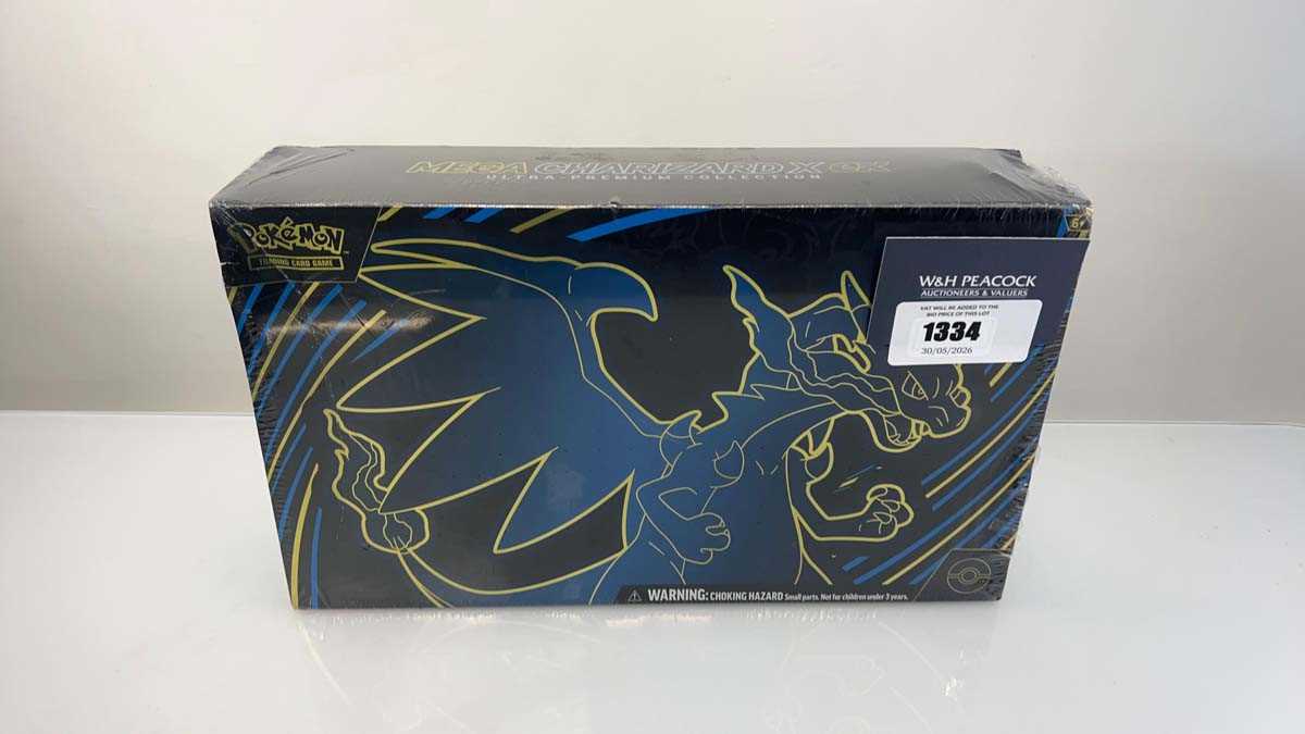 Lot 1334 - Pokémon TCG: Mega Charizard X EX Ultra-Premium...