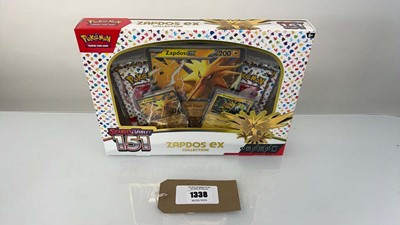 Lot 1338 - Pokémon TCG: Scarlet & Violet - 151 Zapdos EX...