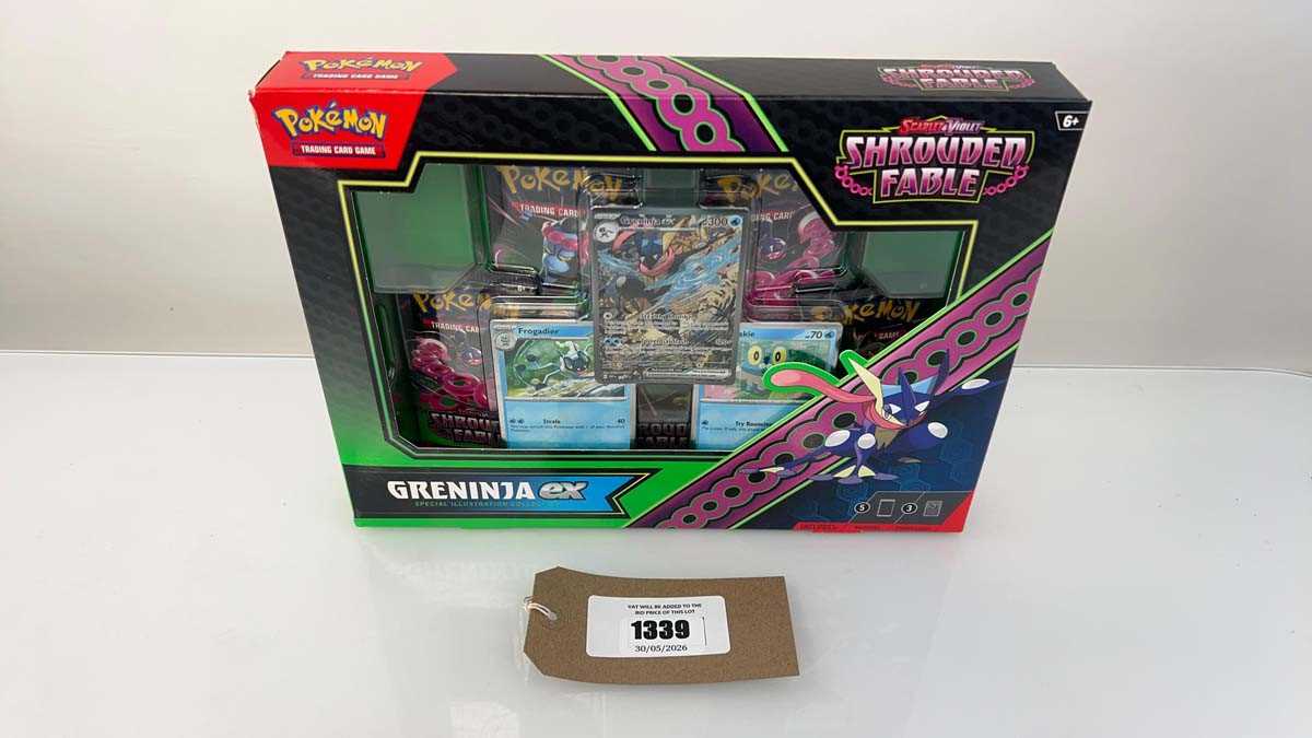 Lot 1339 - Pokémon TCG: Scarlet & Violet - Shrouded Fable...
