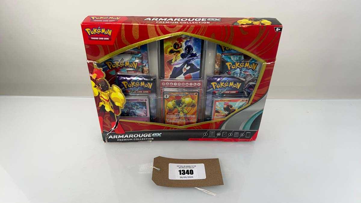Lot 1340 - Pokémon TCG: Armarouge EX Premium Collection Box