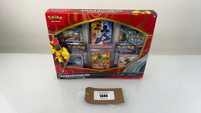 Lot 1340 - Pokémon TCG: Armarouge EX Premium Collection Box