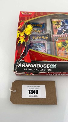 Lot 1340 - Pokémon TCG: Armarouge EX Premium Collection Box