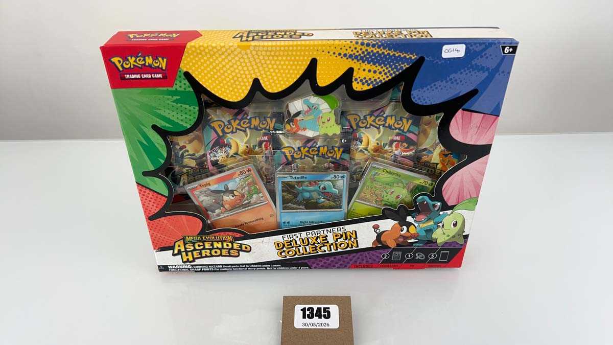 Lot 1345 - Pokémon TCG: Mega Evolution - Ascended Heroes...