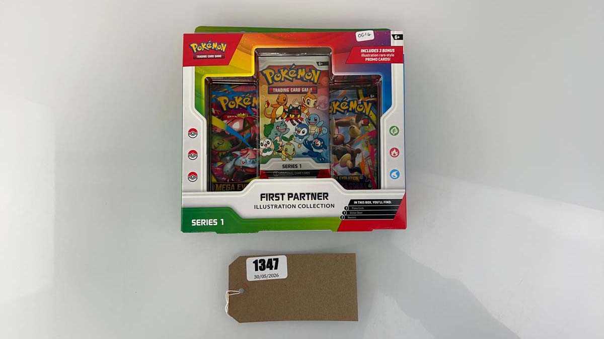 Lot 1347 - Pokémon TCG: First Partner Illustration...