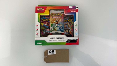 Lot 1347 - Pokémon TCG: First Partner Illustration...