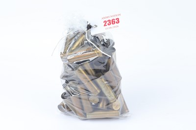 Lot 2363 - 50 x 16 bore 2½ ins primed brass cases by...