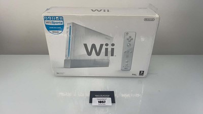 Lot 1057 - Nintendo Wii in box