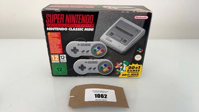 Lot 1062 - Nintendo Classic Mini NES in box