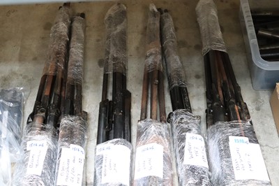 Lot 1516 - Six bundles of assorted air rifle barrelled...