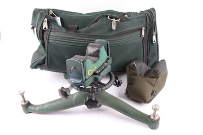 Lot 1310 - A Caldwell adjustable rifle rest, an Allen...
