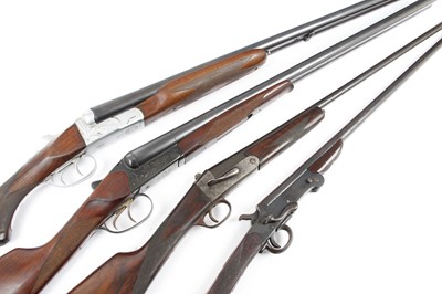 Lot 1815 - (S2) Four together: 12 bore Bost boxlock...