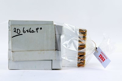 Lot 2552 - (S1) 140 x 6x62 Freres rifle cartridges (Alan...