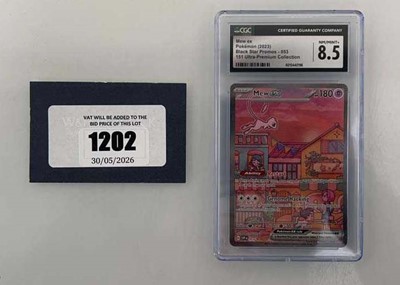 Lot 1202 - 2023 Pokémon Black Star Promo #053 - Mew EX...