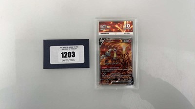 Lot 1203 - 2023 Pokémon Crown Zenith #GG36 - Entei V...