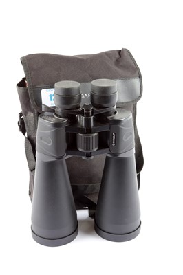 Lot 1238 - Pair Barska 12-36x70 Zoom binoculars in case