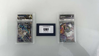 Lot 1207 - (2) 2025 Pokémon Black Star Promo #209 -...