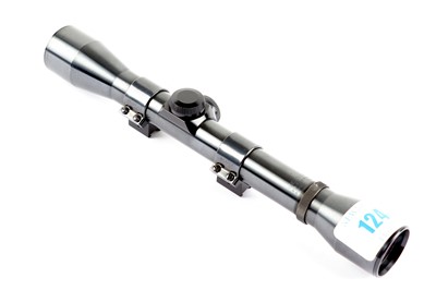 Lot 1243 - A Weaver Marksman rifle scope with Weaver 1...