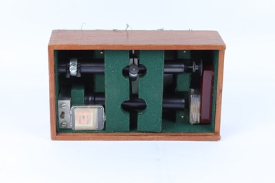 Lot 1012 - Wooden cased rifle sight